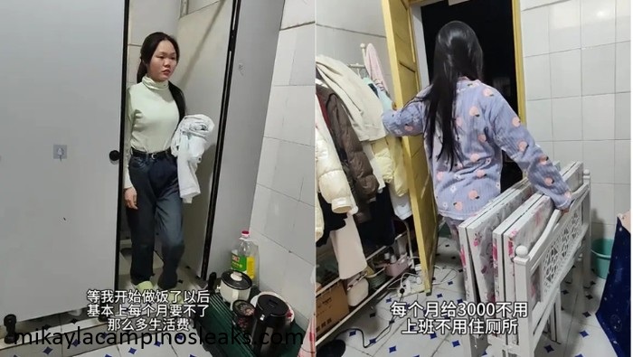 Tinggal di Kamar Mandi